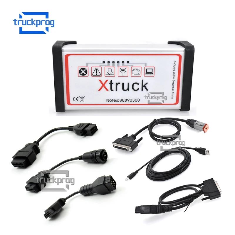 Инструмент для диагностики грузовиков с интерфейсом TruckProg 88890300 obd2 кабель как vocom