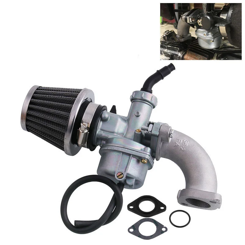 Карбюратор PZ22 для мотоцикла КАРБЮРАТОР 22 мм кроссовки карт квадроцикла 110 куб. См