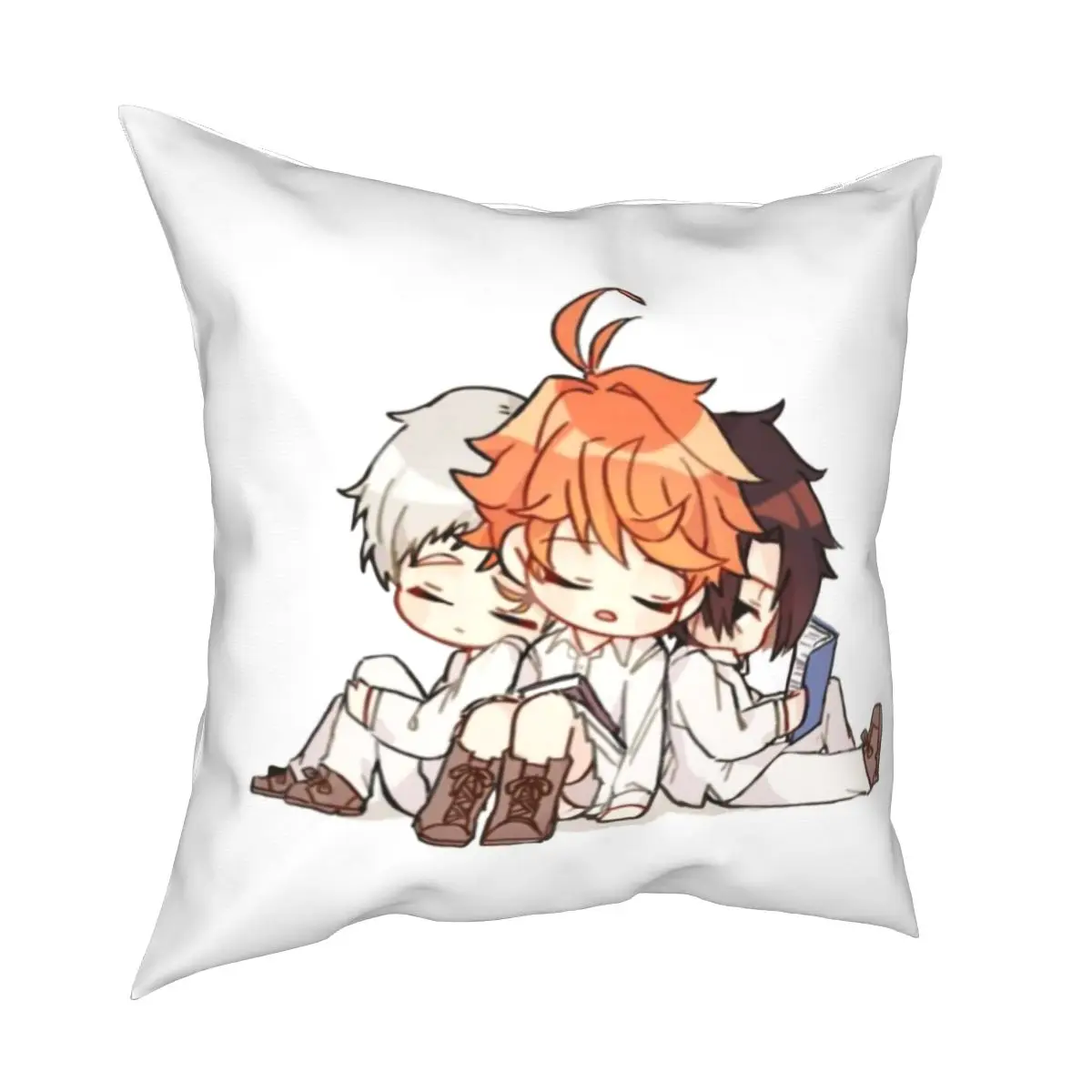 

Чехлы для подушек с рисунком аниме обещанный невекленд манга якузу нет невекленда декоративная наволочка для дома 45x45 см