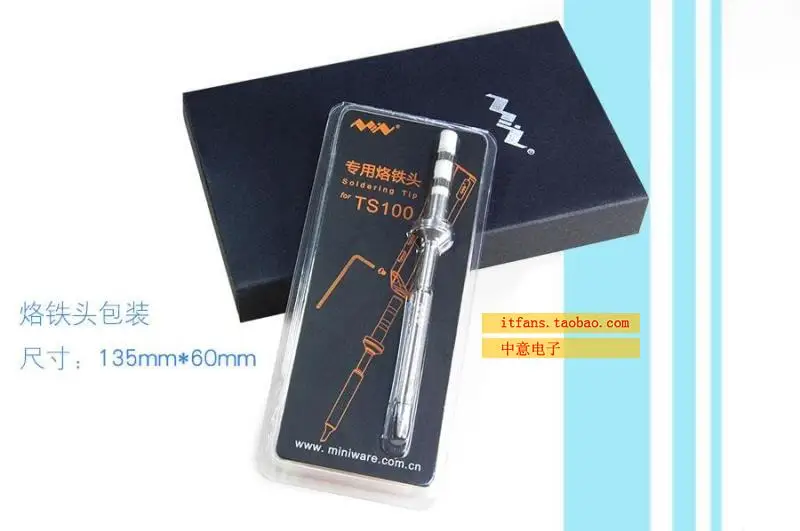 TS-100 цифровой ЖК-дисплей регулируемая температура Электрический паяльник для 7/шт