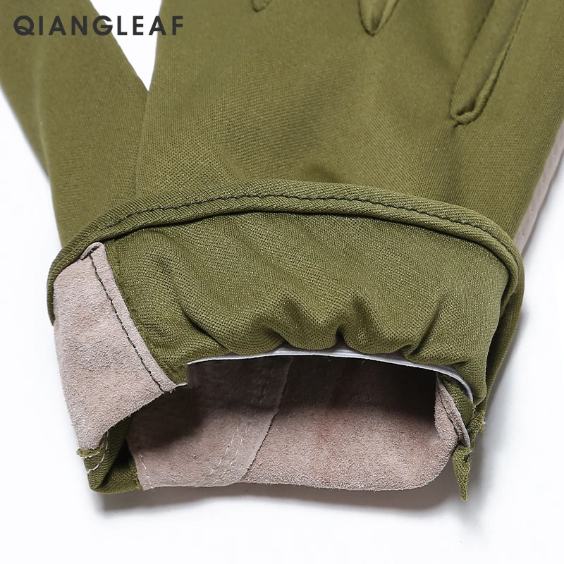 QIANGLEAF бренд горячая распродажа защитные кожаные перчатки для работы перчатки Ультратонкие защитные рабочие перчатки 620