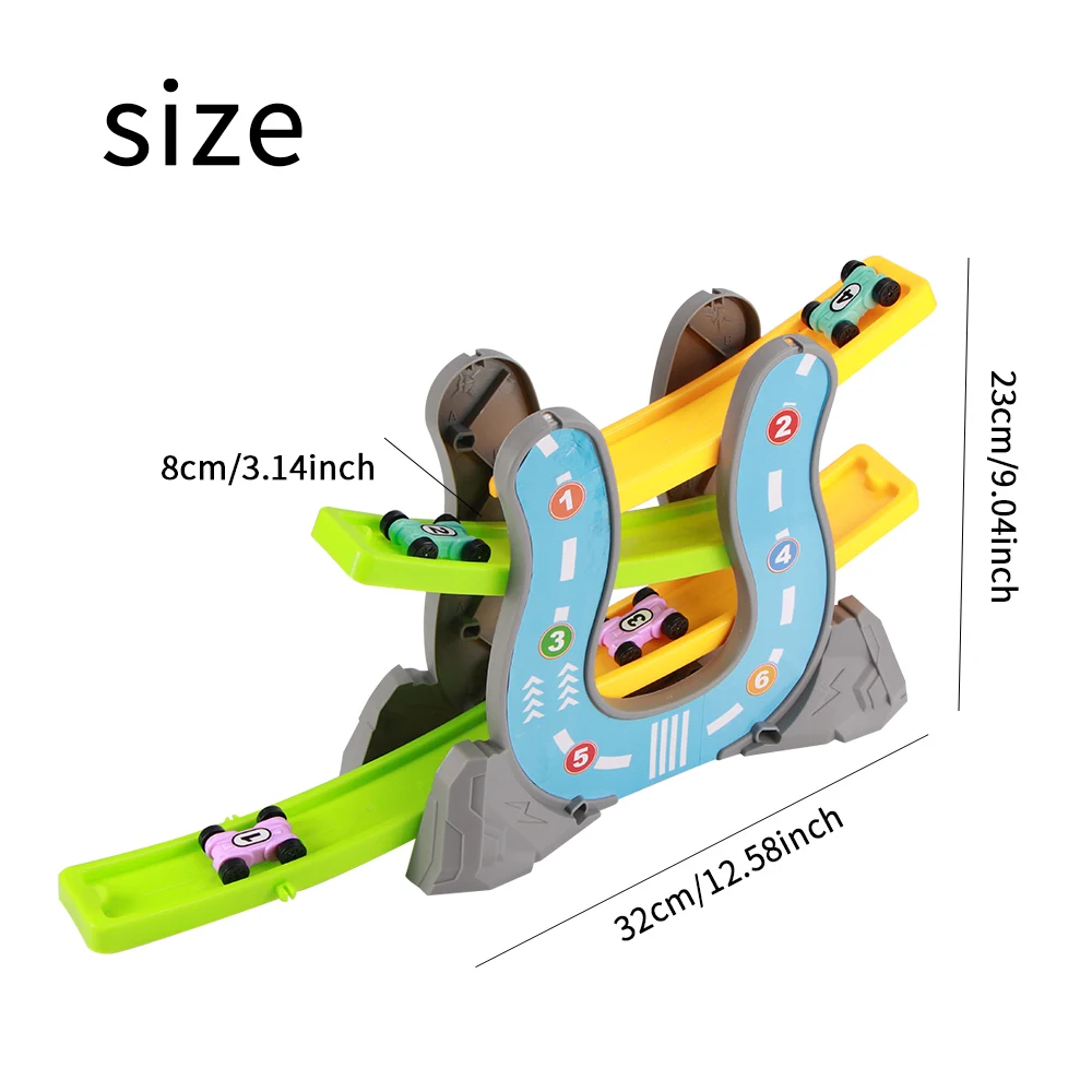 Игрушка для детей автомобильные игрушки многослойные магические гоночные