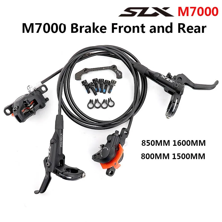 Shimano DEORE SLX M7100 M7000 тормоз Горный велосипед гидравлический дисковый тормоз MTB BR BL M7000 M7100 850 мм 1600 мм левый и правый MTB части