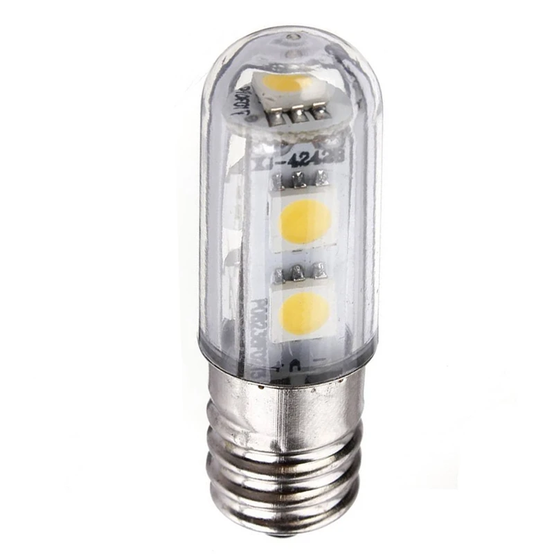 8 Pack E14 1W Led Refrigerator Bulbs 7 Smd 5050 Warm White Colour 15w Replacement for Halogen bulb 3000K 45LM Energy Saving 220V | Бытовая
