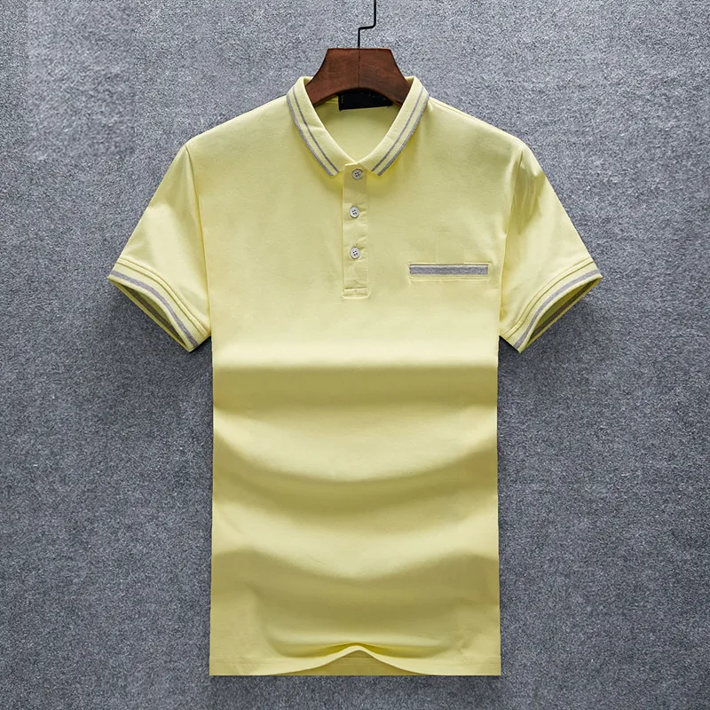 

Top quality Men's New small horse Summer short sleeve polo shirts cotton casual solid color polo shirt men fashion homme