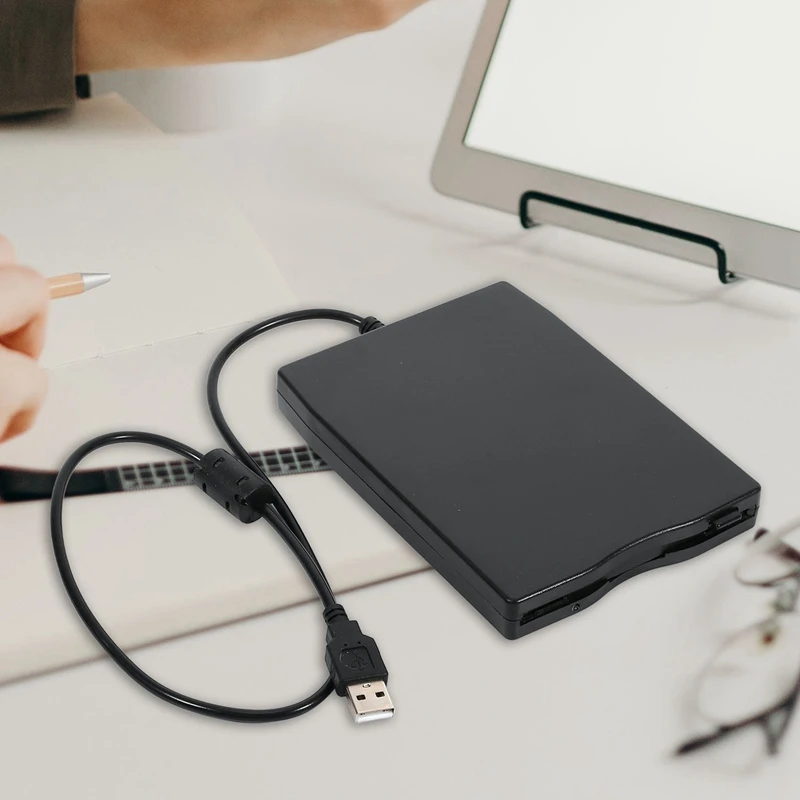 USB дисковод гибких дисков 3 5 дюйма внешний Портативный 1 44 МБ FDD флеш-накопитель Plug