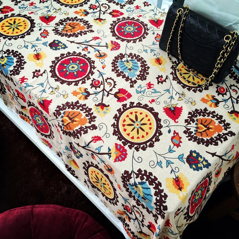 

Tablecloth for Kitchen Home Decoration Dining Table Cover Plaid Printed Decorative Table Cloth Manteles De Mesa Rectangular