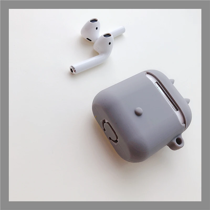 Мультяшный беспроводной Чехол для наушников для Apple AirPods 2, силиконовый чехол для зарядки наушников s, защитный чехол для AirPods