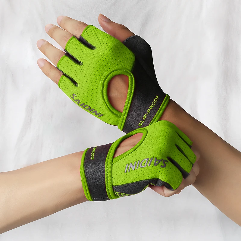 Перчатки для фитнеса мужчин и женщин противоскользящие горизонтальные