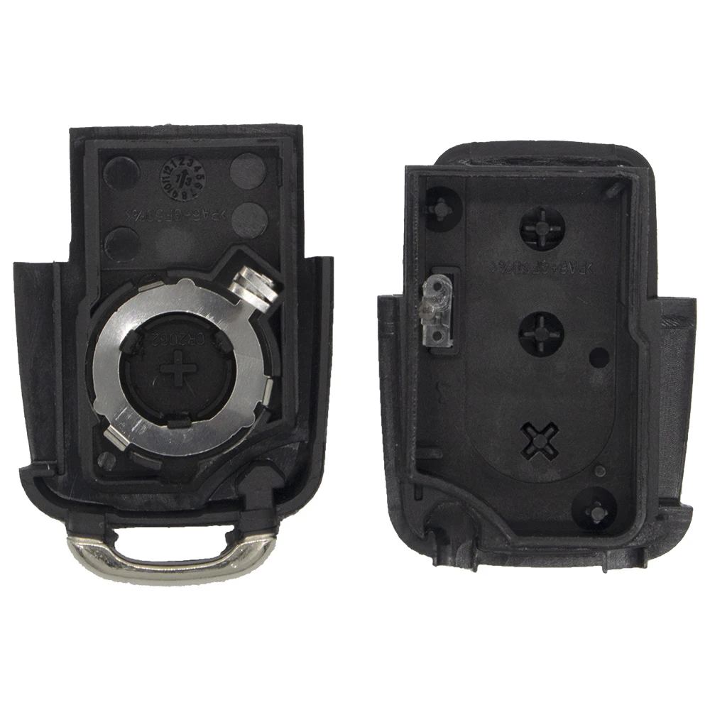 Складной чехол для автомобильного ключа с 3 кнопками VW/Volkswagen Golf Polo Passat B5 Bora MK4 Seat