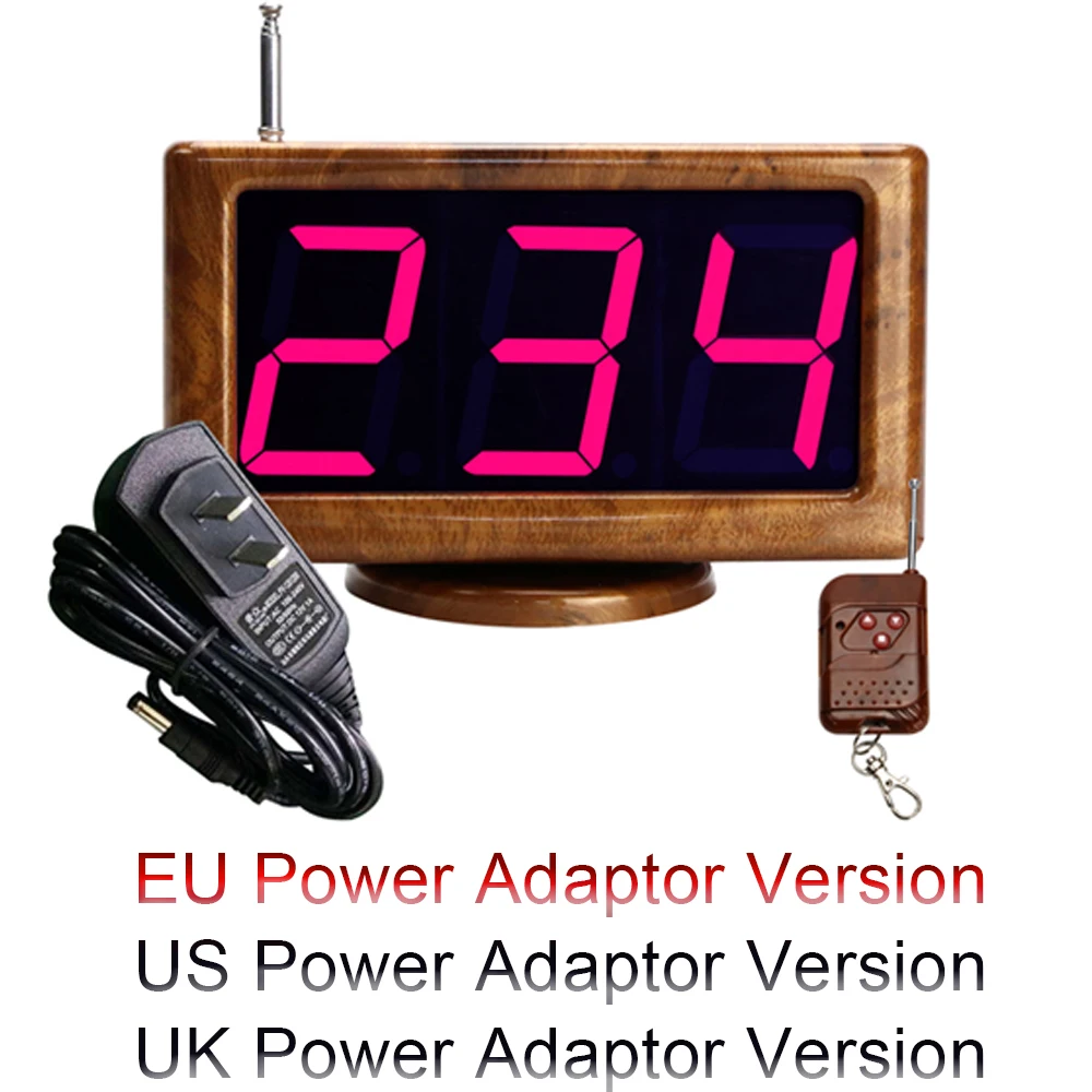 

JINGLE BELLS 2 Watch Receiver 10 Call Button 1 Screen Wireless Waiter Calling System For Restaurant Hotel Bar Service Pager