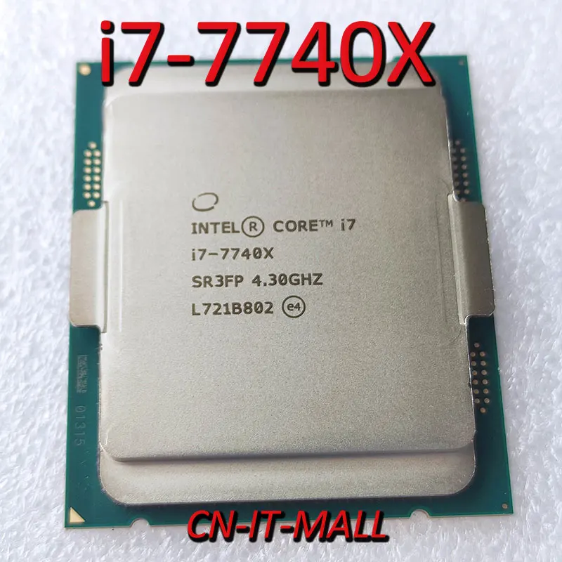 

Четырехъядерный процессор Intel i7-7740X 4,5 ГГц LGA2066 для платы X299
