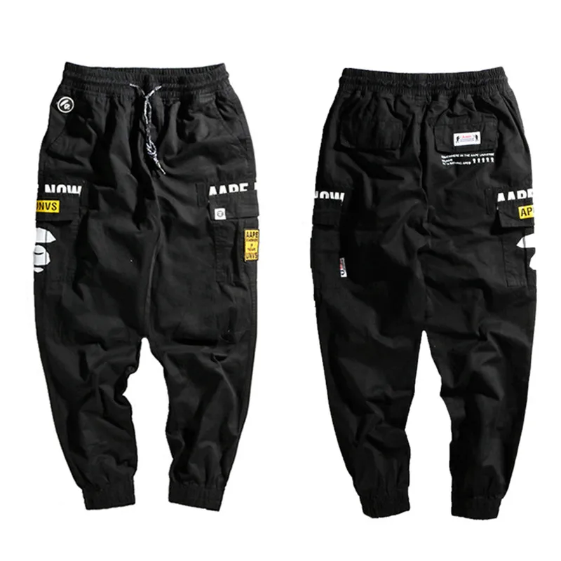 

Ap-01 Men Joggers Streetwear Cargo Pants Unreal Ape Head Harajuku Long Pant Military camouflage Plus size Trousers for 100kg