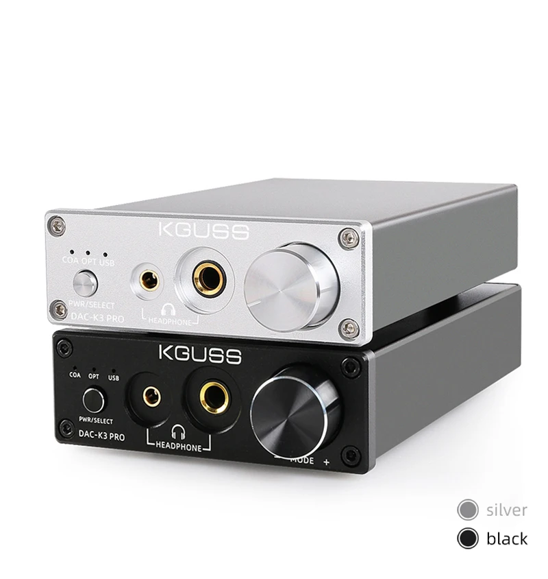 KGUSS DAC-K3 PRO HIFI audio decoder USB fiber coaxial fever DAC decoding headphone amplifier | Электроника