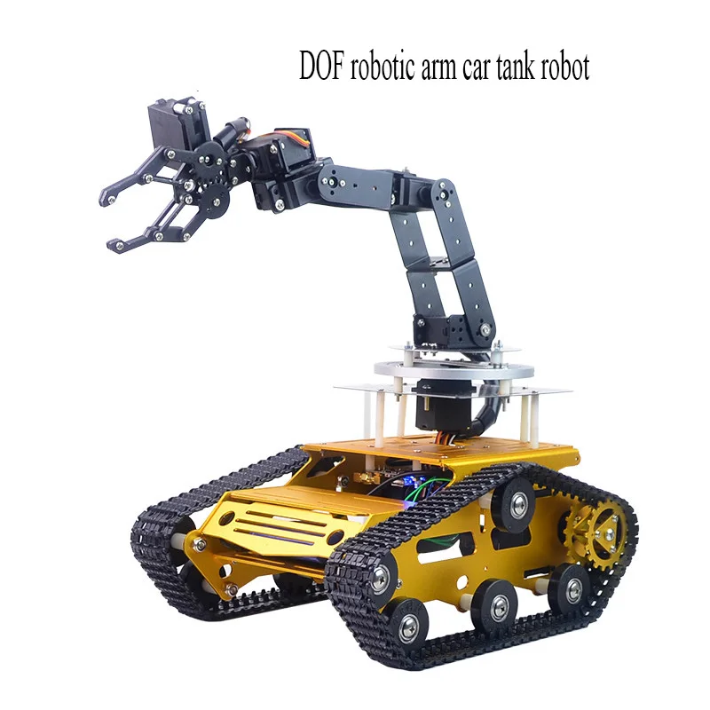 Avatar 6 degrees of freedom robotic arm car tank robot DIY kit can be secondary