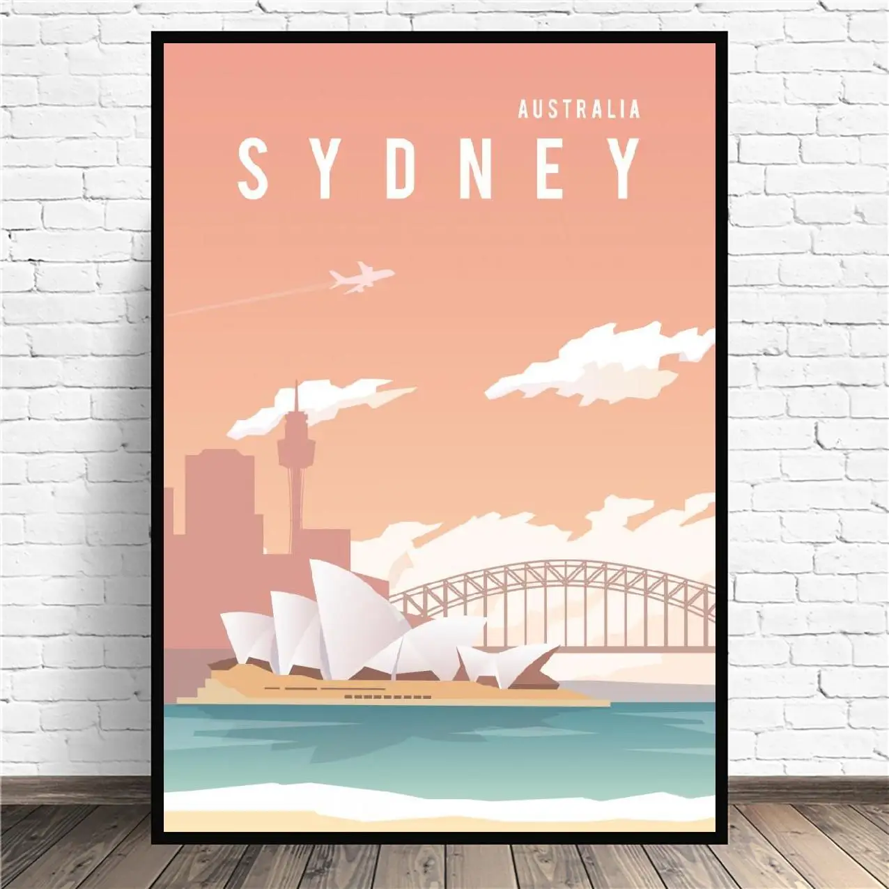 Сидней Австралия путешествия художественный холст плакат принты домашний Декор