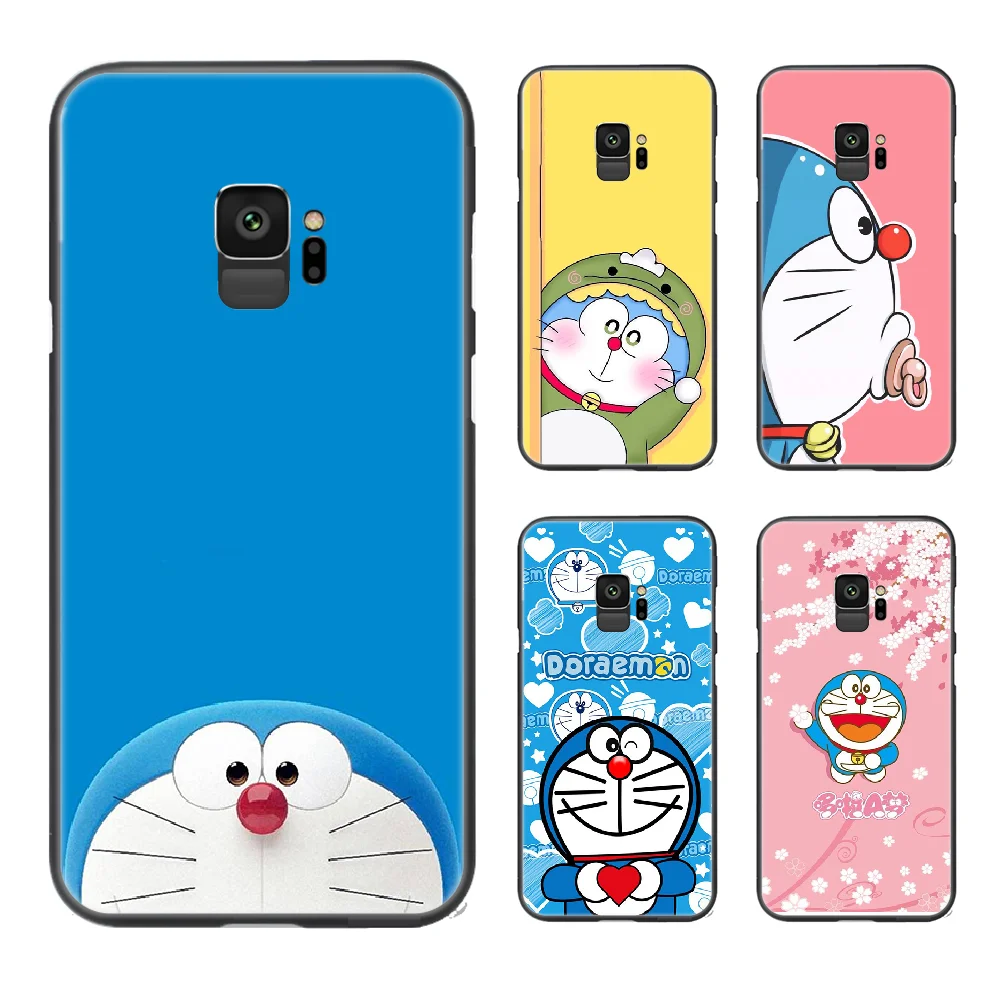 Милый чехол для телефона с рисунком дораэмона Samsung Galaxy S 6 7 8 9 10 e 20 edge uitra Note plus