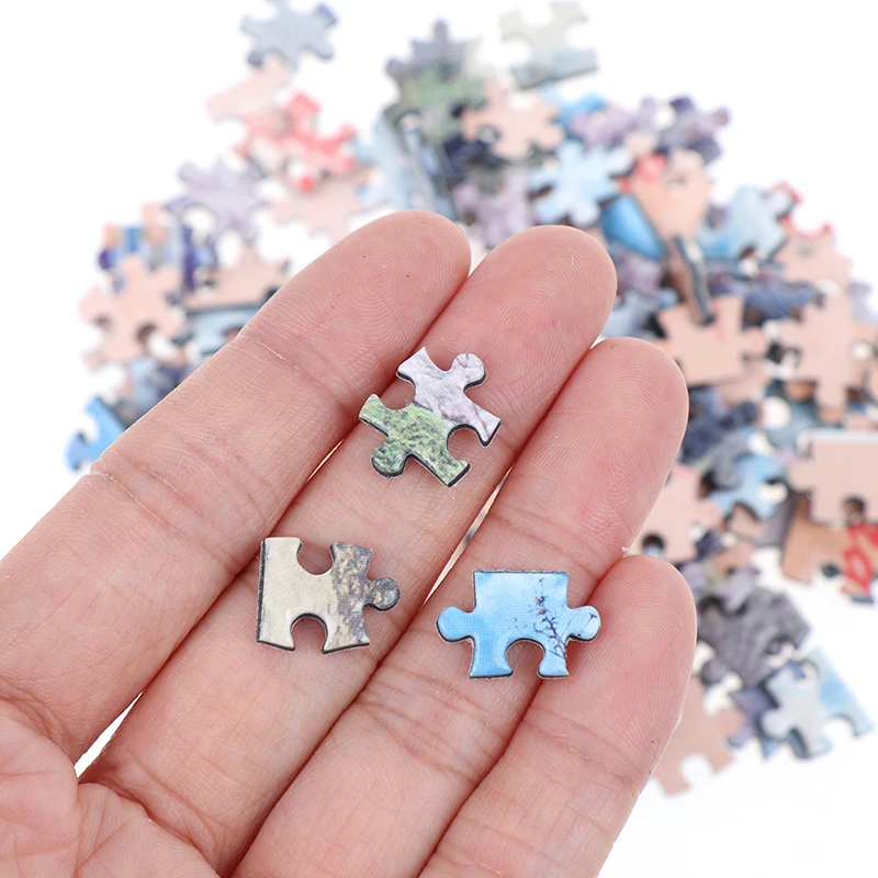 

150 Pieces Tube Mini Paper Puzzles Game Toys for Children Adults Learning Education Brain Teaser Assemble Toy Games Jigsaw