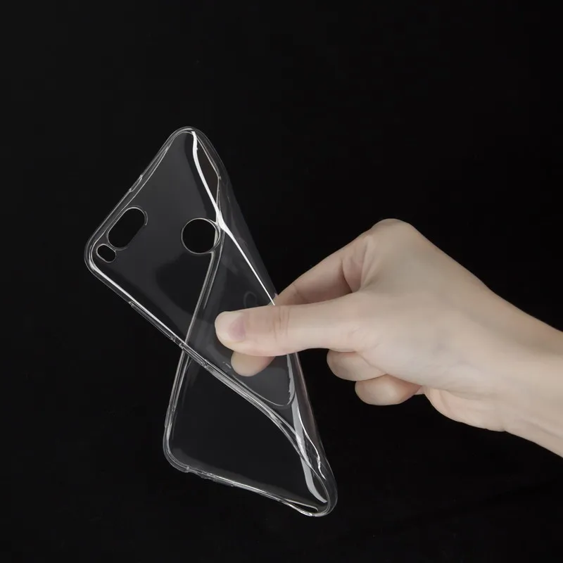 Для Xiaomi Redmi Note 6 Pro 4A 4 3 мягкий силиконовый защитный чехол для Mi A1 Max Max2 Прозрачный