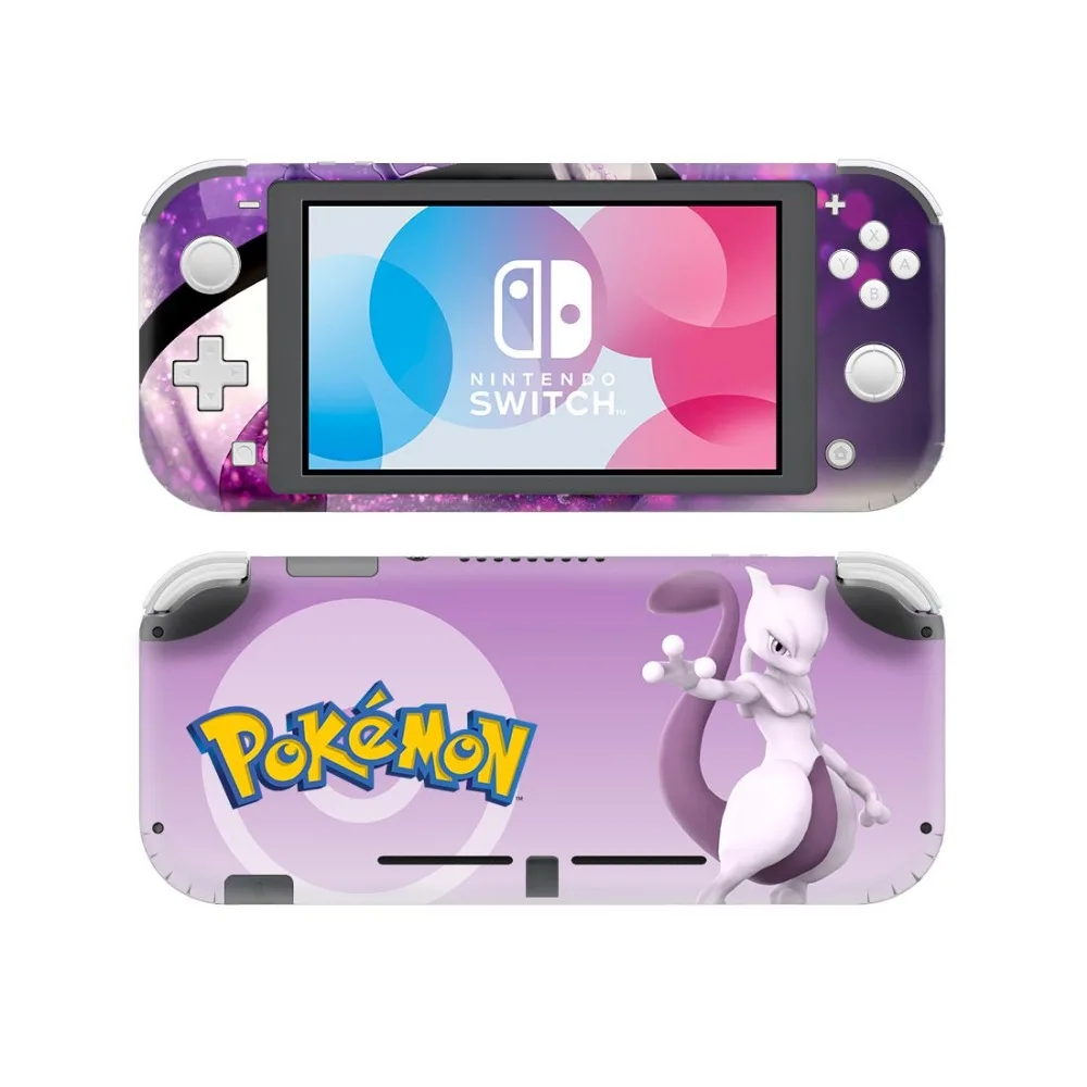Покемон го Пикачу наклейка на кожу для nintendo Switch Lite консоль протектор Joy-con NAND переключатель Lite NSL наклейка на кожу
