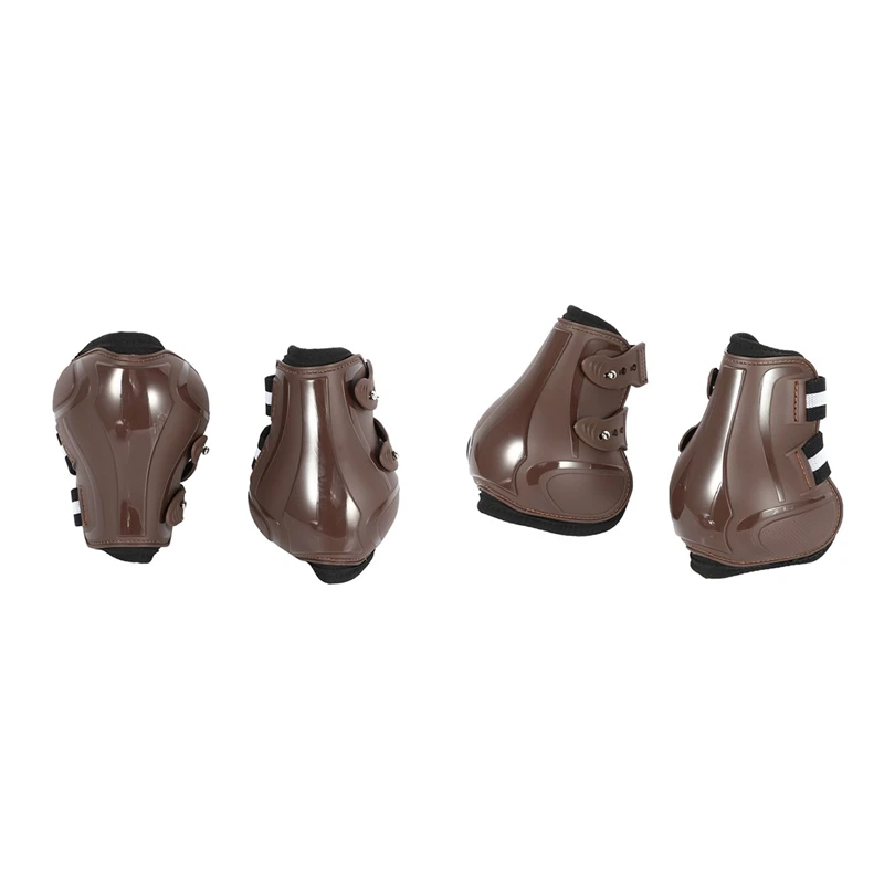 

Equine Rear Leg Guard Harness Safety Leggings Lightweight and Robust Equestrian Equipment Horse Protective Gear