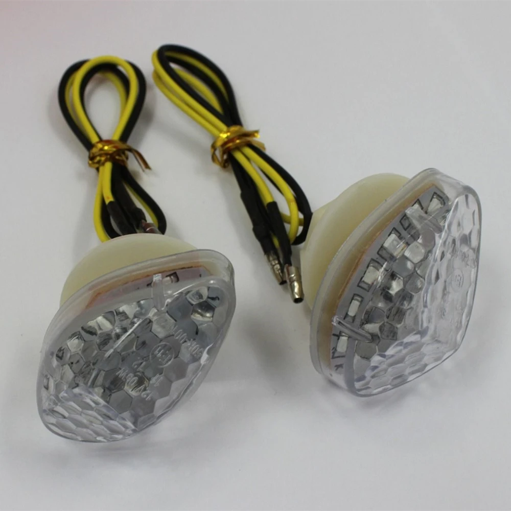 

NEW Clear Amber Light LED Turn Signals Lights For Honda CBR 919F 2002-2008 2003