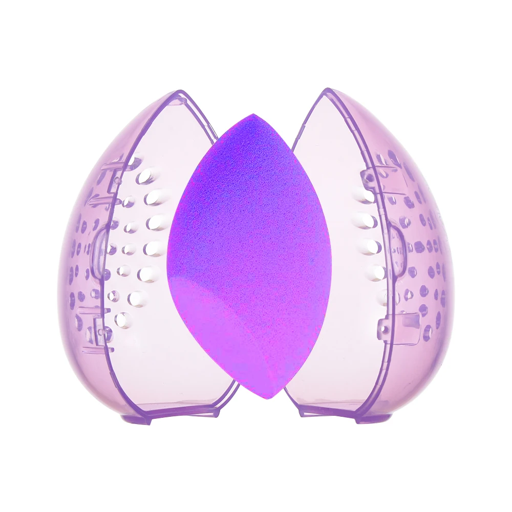 Чехол для хранения косметики в форме яйца пустая прозрачная сушилка Подставка