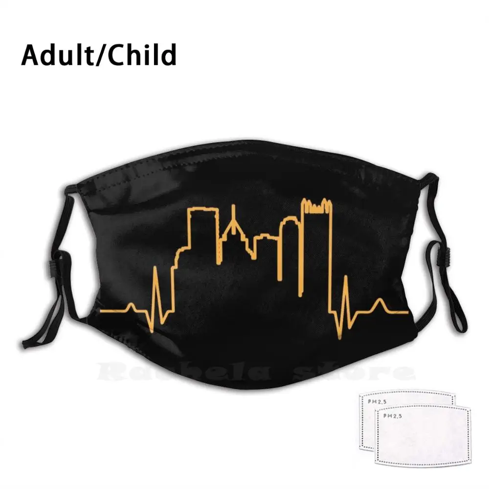

Its A Burgh Thing Funny Print Reusable Pm2.1041 Filter Face Mask Pittsburgh Yinzer Black And Gold Steel City City Of Champions