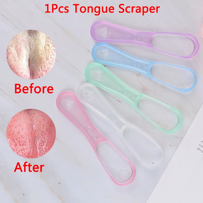 

Tongue Scraper Cleaner Mouth Hand Scraper Brush Cleaning Dentalcare Oral Hygiene