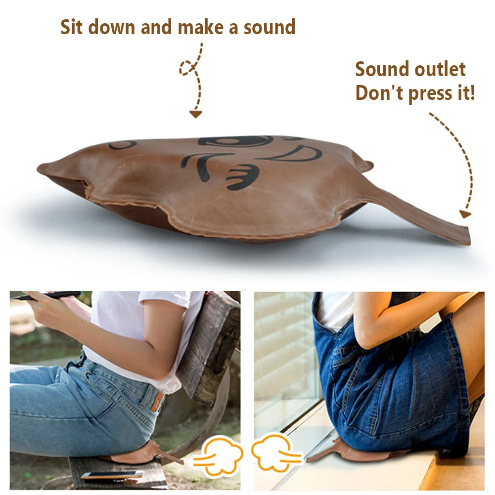 Детская игрушка резиновая хитрая Шутка Подарок шалость Хэллоуин для стула