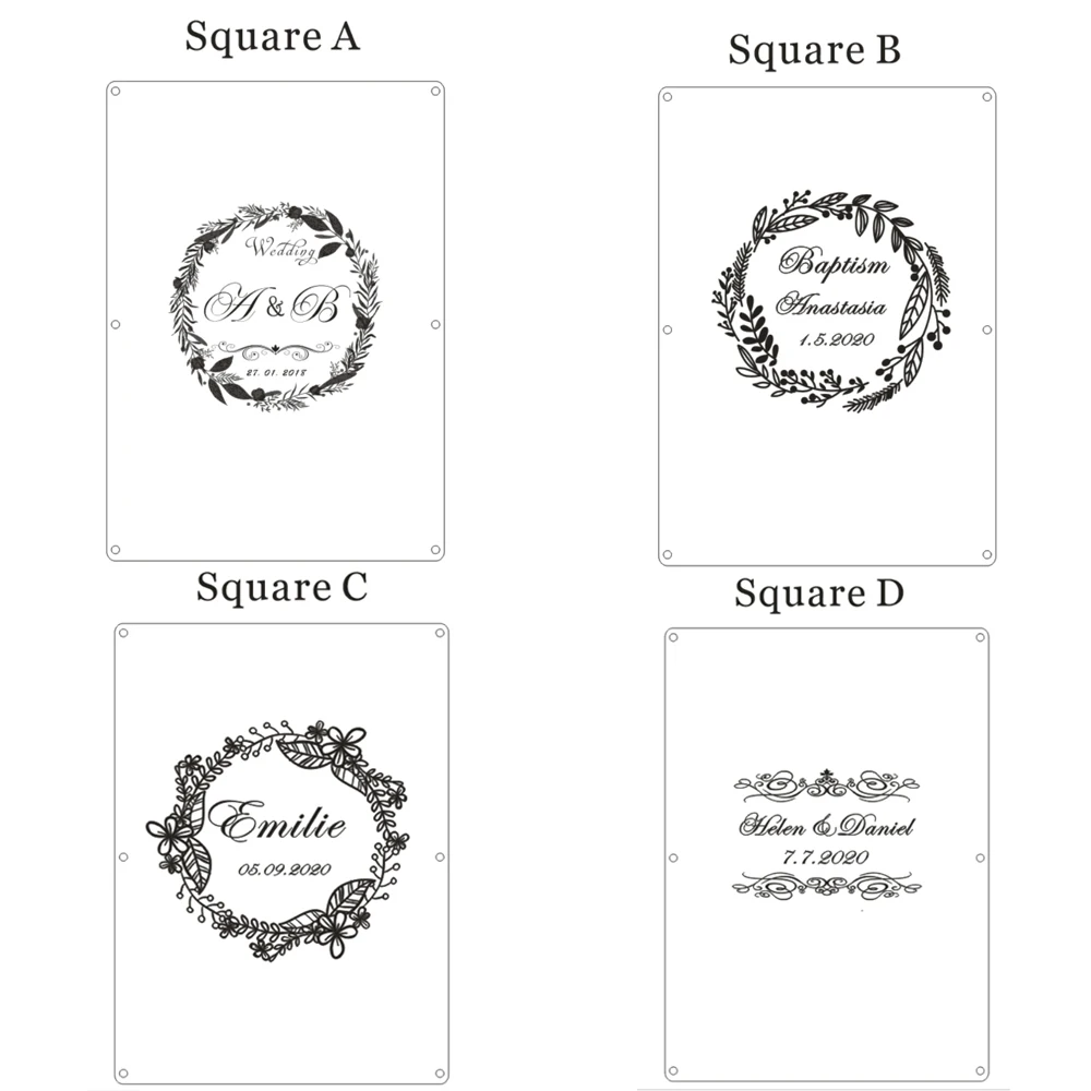 Персонализированная Свадебная книга для гостей рустикальный подарок на свадьбу