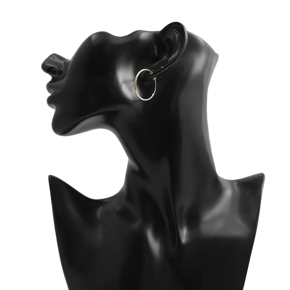 

Girlgo Classic Gold Color Ring Hoop Earrings For Women 2020 Earrings Minimalist Style Statement Earrings Wholesale Party Gifts
