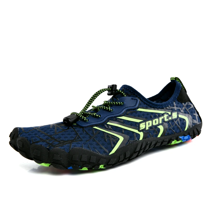 Summer Man Hiking Shoes Nonslip Waterproof Shoes Lightweight Trekking Sneakers Quick Dry Upstream Elastic Sea Wading Water Shoes