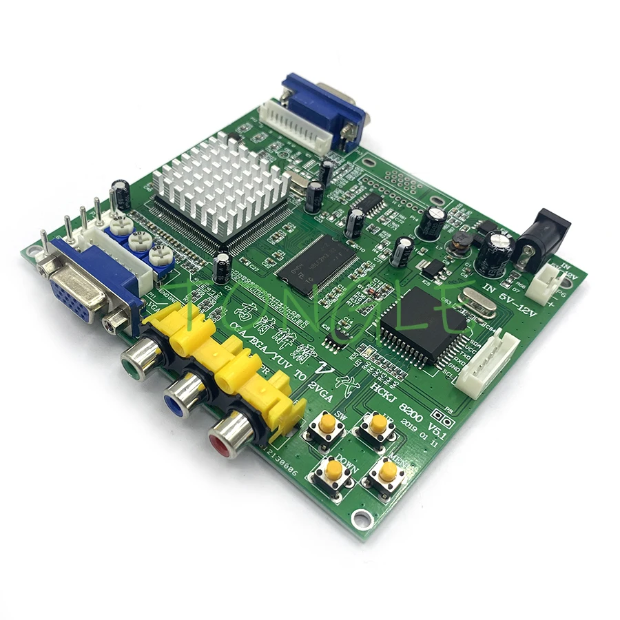 Аркадная игра GBS8220 CGA/YUV/EGA/RGB преобразователь сигнала в VGA HD плата видеоконвертера