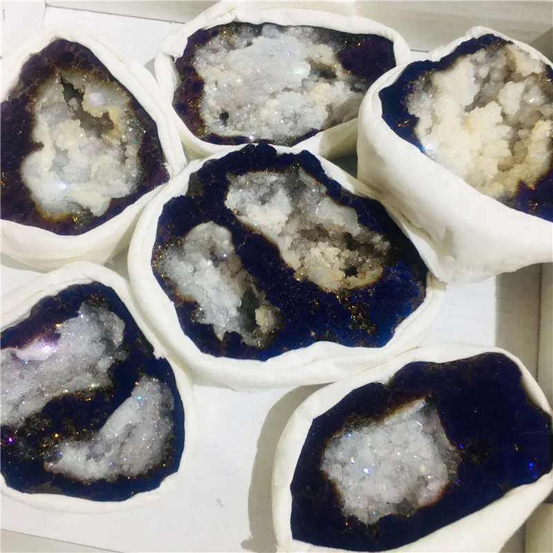 Золото натуральный агат хрустальное отверстие корнеопия офисная мебель фэн-шуй