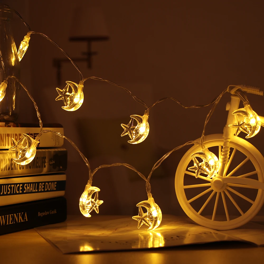 Гирлянда светодиодная Водонепроницаемая со звездами 1 м|Светодиодная лента| |