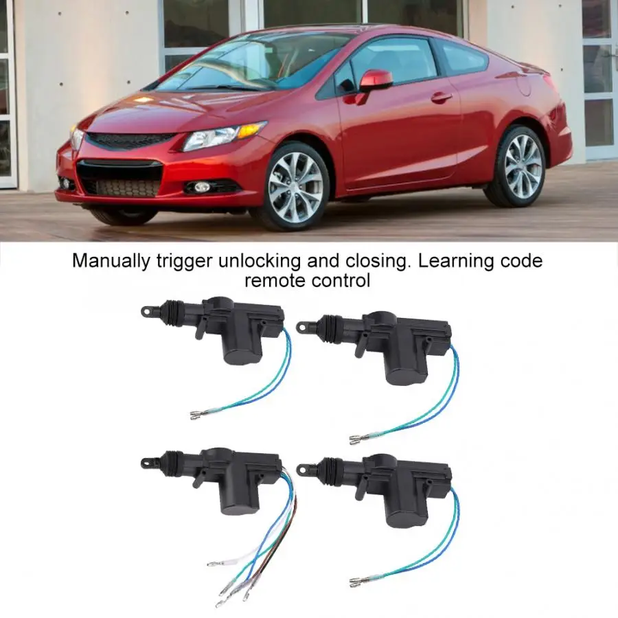 1 набор Автомобильный Универсальный двери Автозапуск Центральный замок комплект