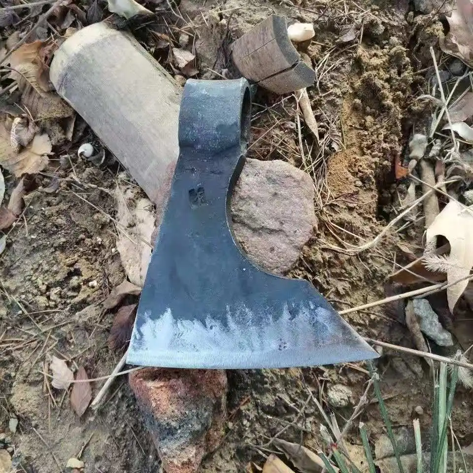 

Forged Viking Axe Handmade Axe Cutting Mountain Axe Outdoor Axe
