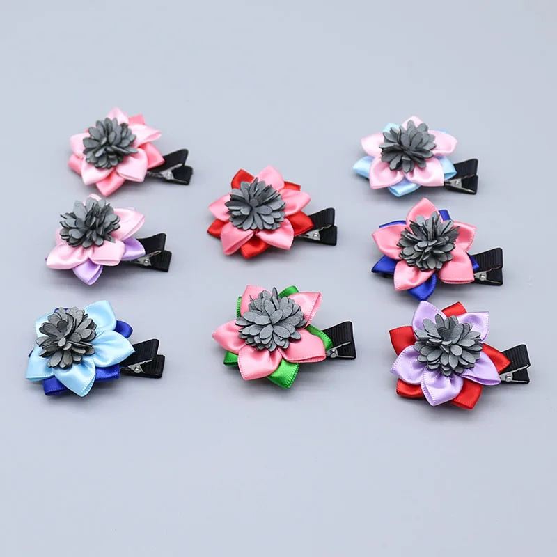 Заколки для волос девочек бархатные атласные заколки аксессуары durag gumka do wlosow D01 2|