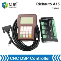 richauto a15 multi axis 3 axis cnc dsp controller offline usb motion control system manual used for cnc router cylinder control