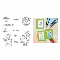goat metal cutting dies and stamps for scrapbooking 2019 paper craft embossing die card making stencils