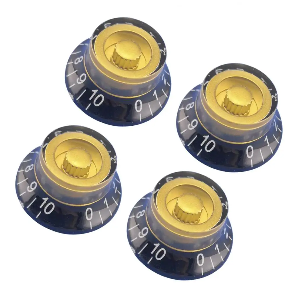 volume tone knob set von 4 für lp gitarre ersatz elektrische gitarre teile free global shipping