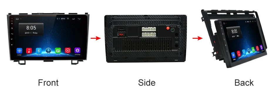 Junsun V1 2G+ 32G Android 9,0 для Honda CR-V 3 RE crv 2007 2008 2009-2011 Автомобильный Радио Мультимедиа Видео плеер gps RDS 2 din dvd