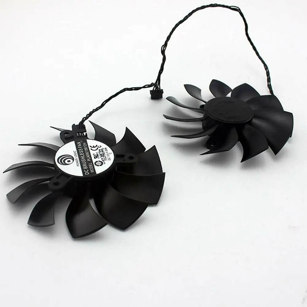 Вентилятор охлаждения для видеокарты 2 шт. запасные части EVGA GTX 1080Ti SC2 GAMING Black Edition