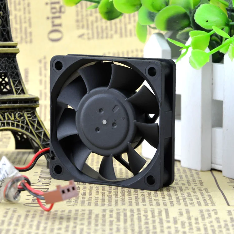 

Delta Afb0612hb 6015 12v 0.15a 6cm/cm Silent Double Ball Fan