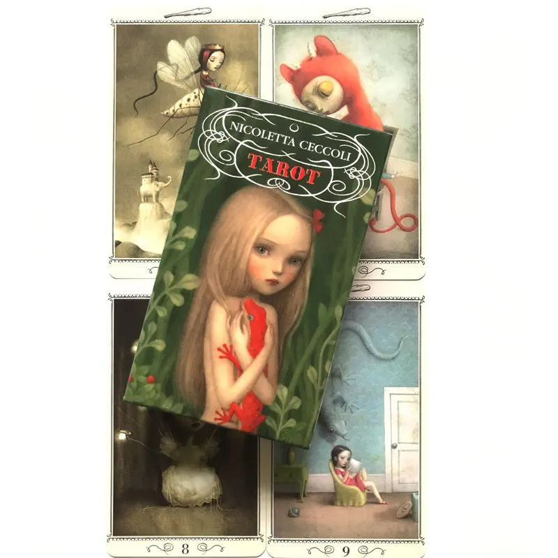 

Nicoletta Ceccoli Tarot Entertainment Family Party Card Game Fate Divination and Various Styles of Oracle Options