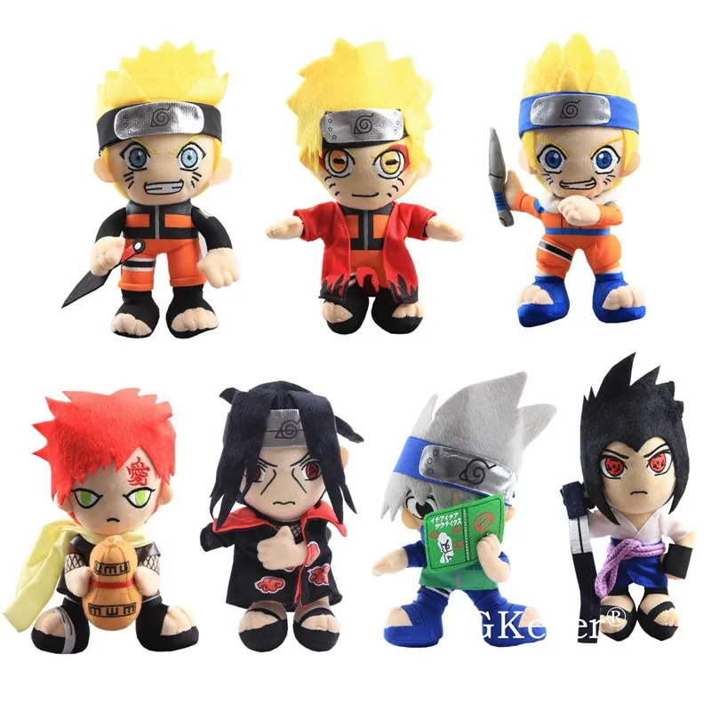 " 20 см Наруто плюшевые куклы игрушки фигурка аниме Ураганные Хроники Наруто Узумаки Галс Hyuuga Hinata Jiraiya Haruno плюшевые игрушки Детский подарок