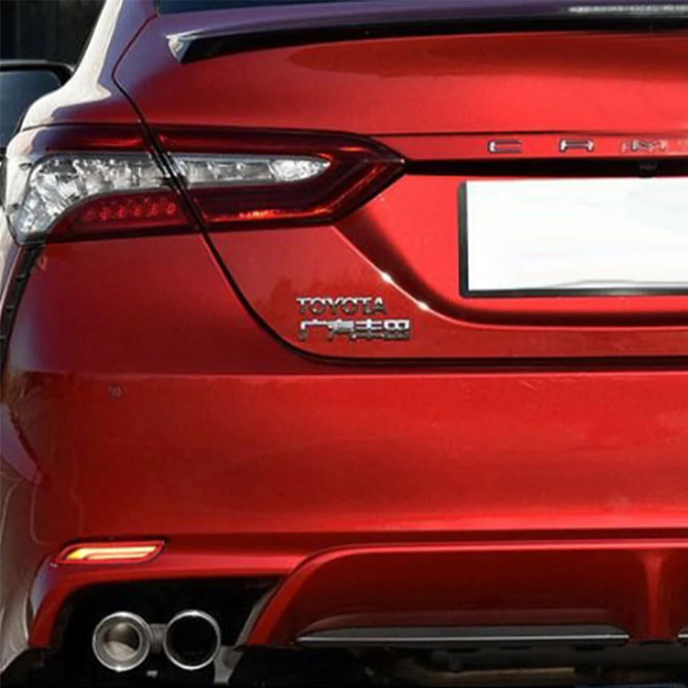 2 шт. Светодиодный отражатель для Toyota Camry 2018 2019 2020 задний бампер светильник фар