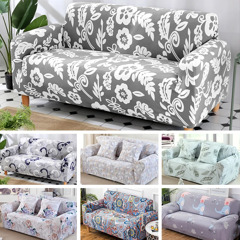 

Pinted Slipcovers Sofa Tight Wrap All-inclusive Slip-resistant Sectional Elastic Sofa CoverTowel Couch Cover Bench Covers