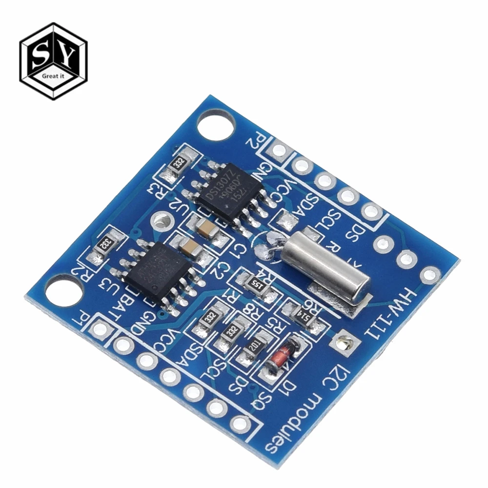 Модуль часов Great IT I2C RTC DS1307 AT24C32 для AVR ARM PIC крошечные модули памяти 1 шт.|rtc ds1307|rtc